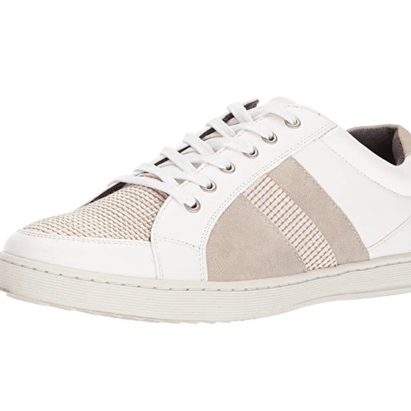 NEW Unlisted by Kenneth Cole Plott Men's Low Top Faux Leather Fashion Sneakers - Picture 3 of 9